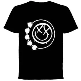 Blink 182- Smiley Logo- T-Shirt: